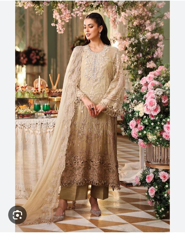 Ombre style luxury chiffon collection inspired by Maria B 
