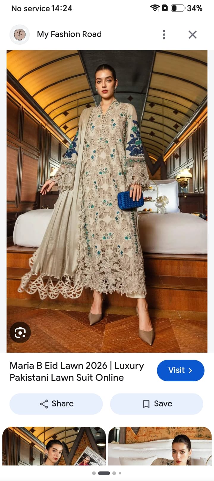Luxury chiffon collection inspired by Maria B 