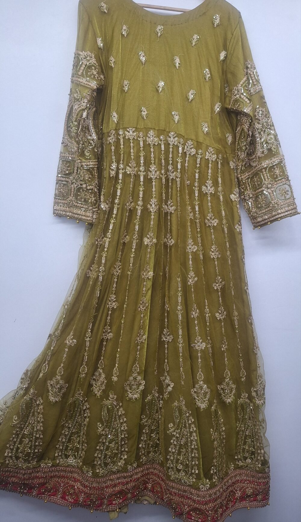 Party wear long  dress inspired by Afrozeh shehnai (PW 21) - Image 7