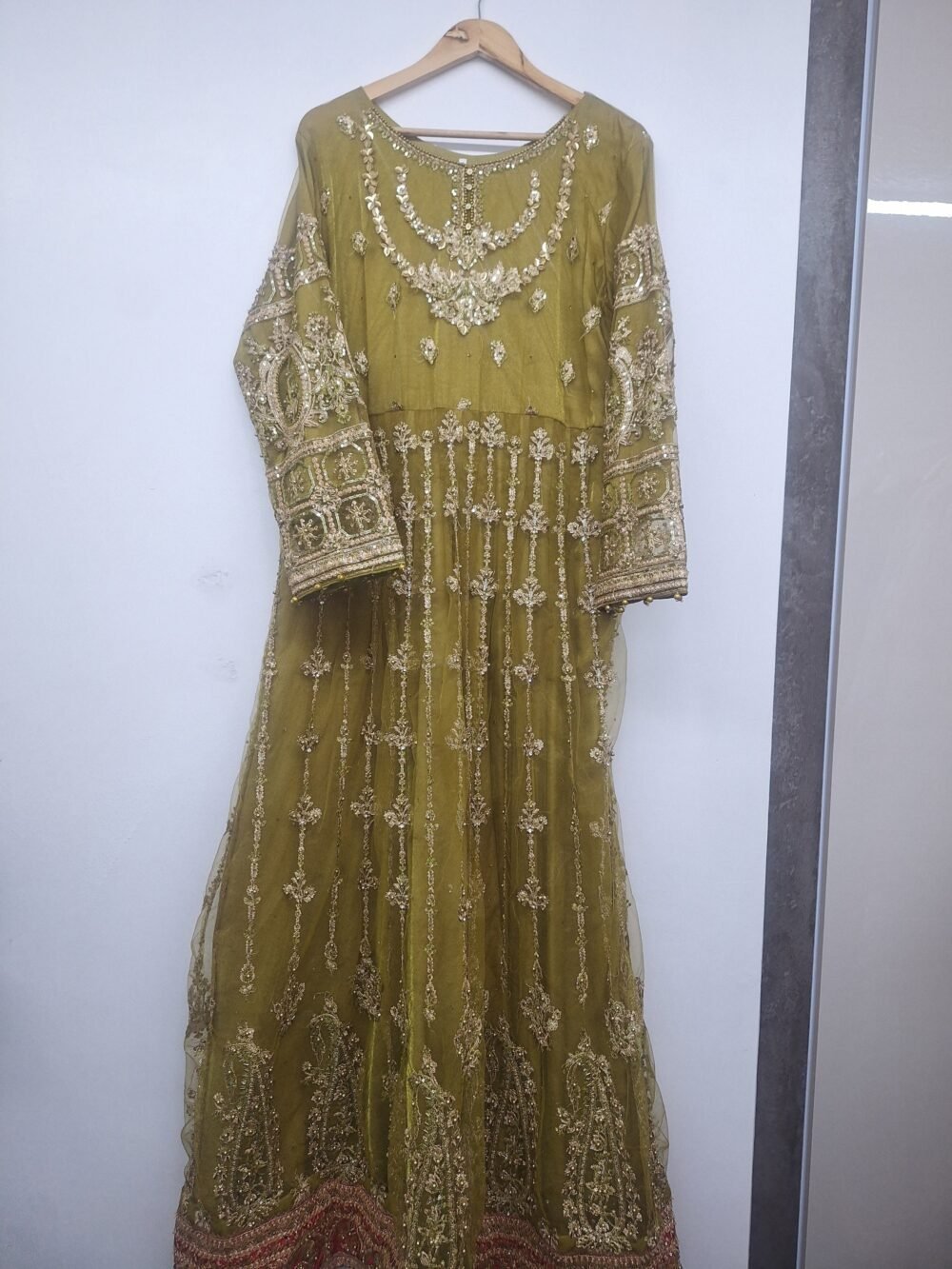 Party wear long  dress inspired by Afrozeh shehnai (PW 21) - Image 8