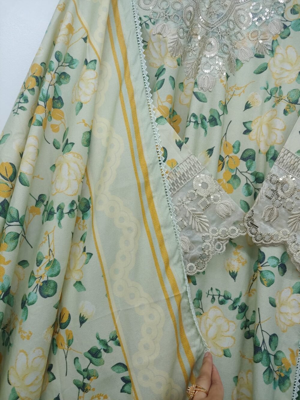 winter dhanak fabric inspired by baroque ( WC26) - Image 5