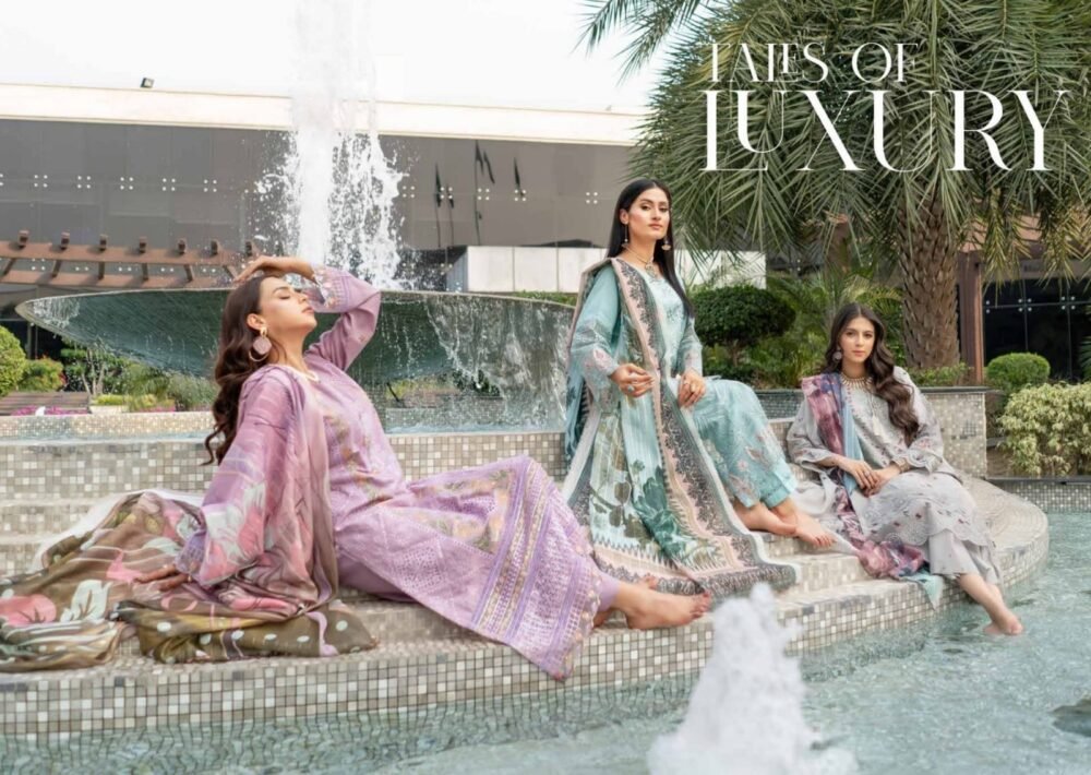 Summer vibes Lawn by Muniras (SC02) - Image 5