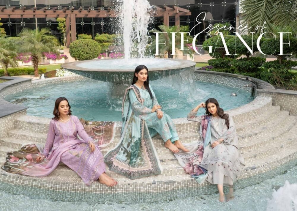 Summer vibes Lawn by Muniras (SC02) - Image 6