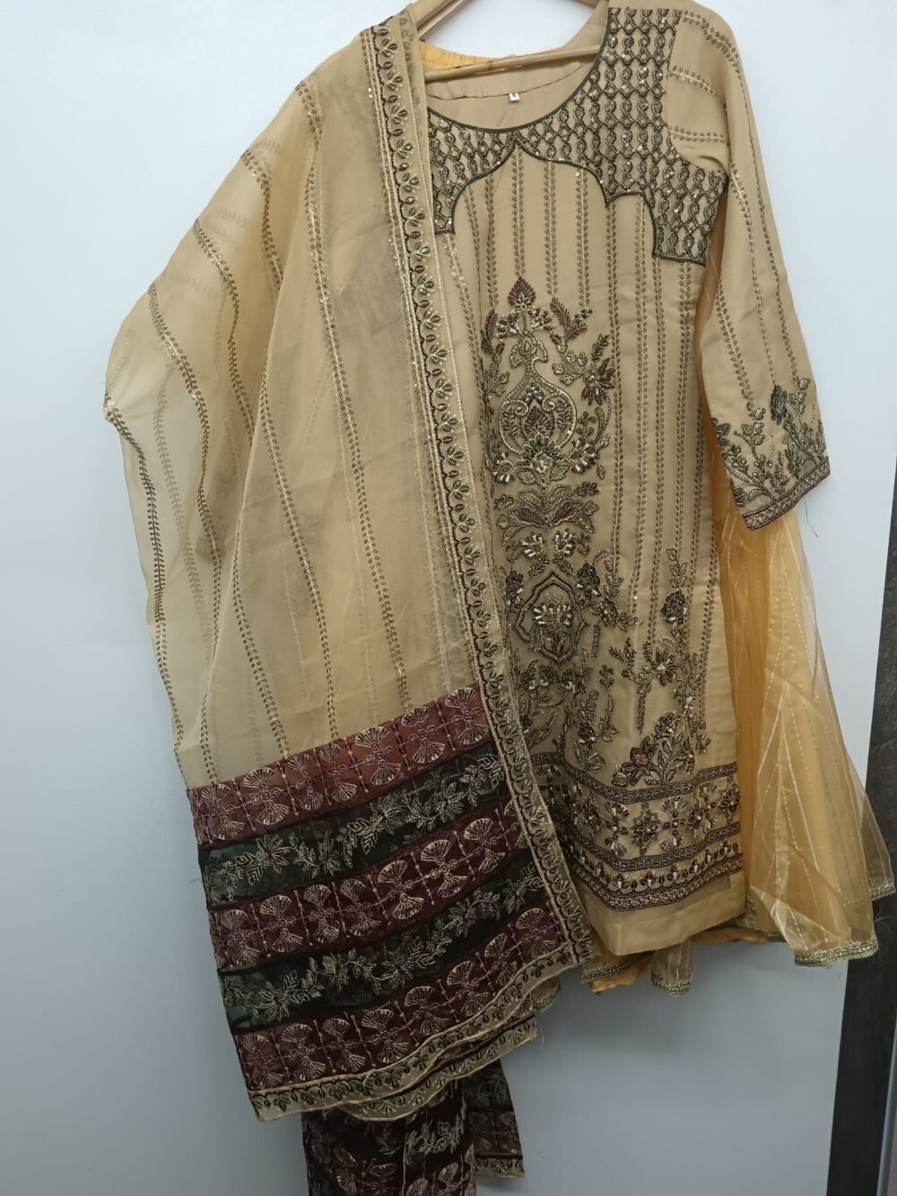 New party  wear Gharara set by Motis fashion stitched by chicaas(PW14) - Image 6