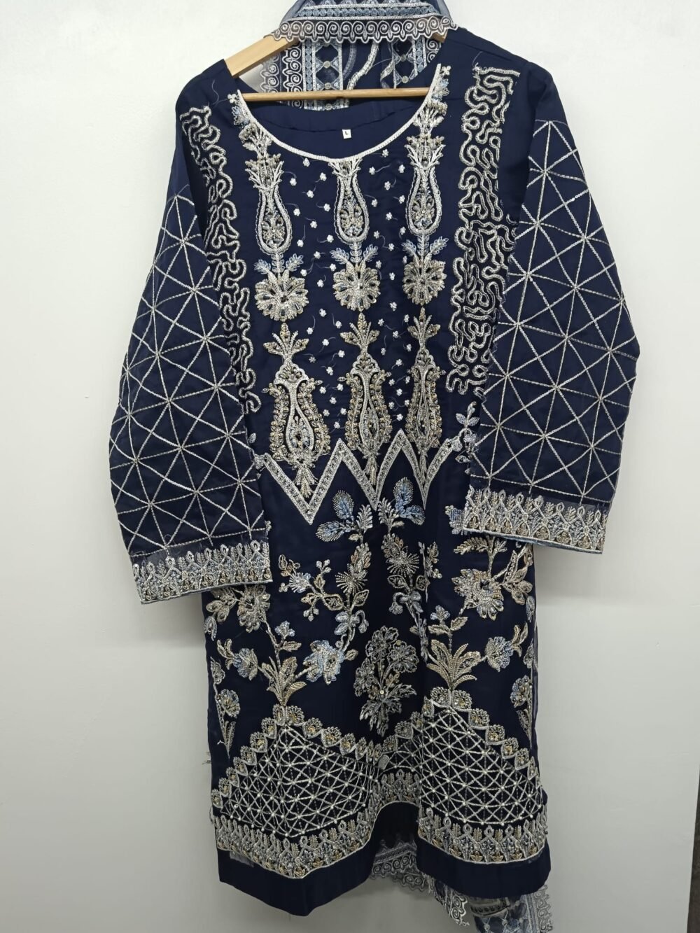New party wear Gharara set by Motis fashion stitched by chicaas (PW16) - Image 5