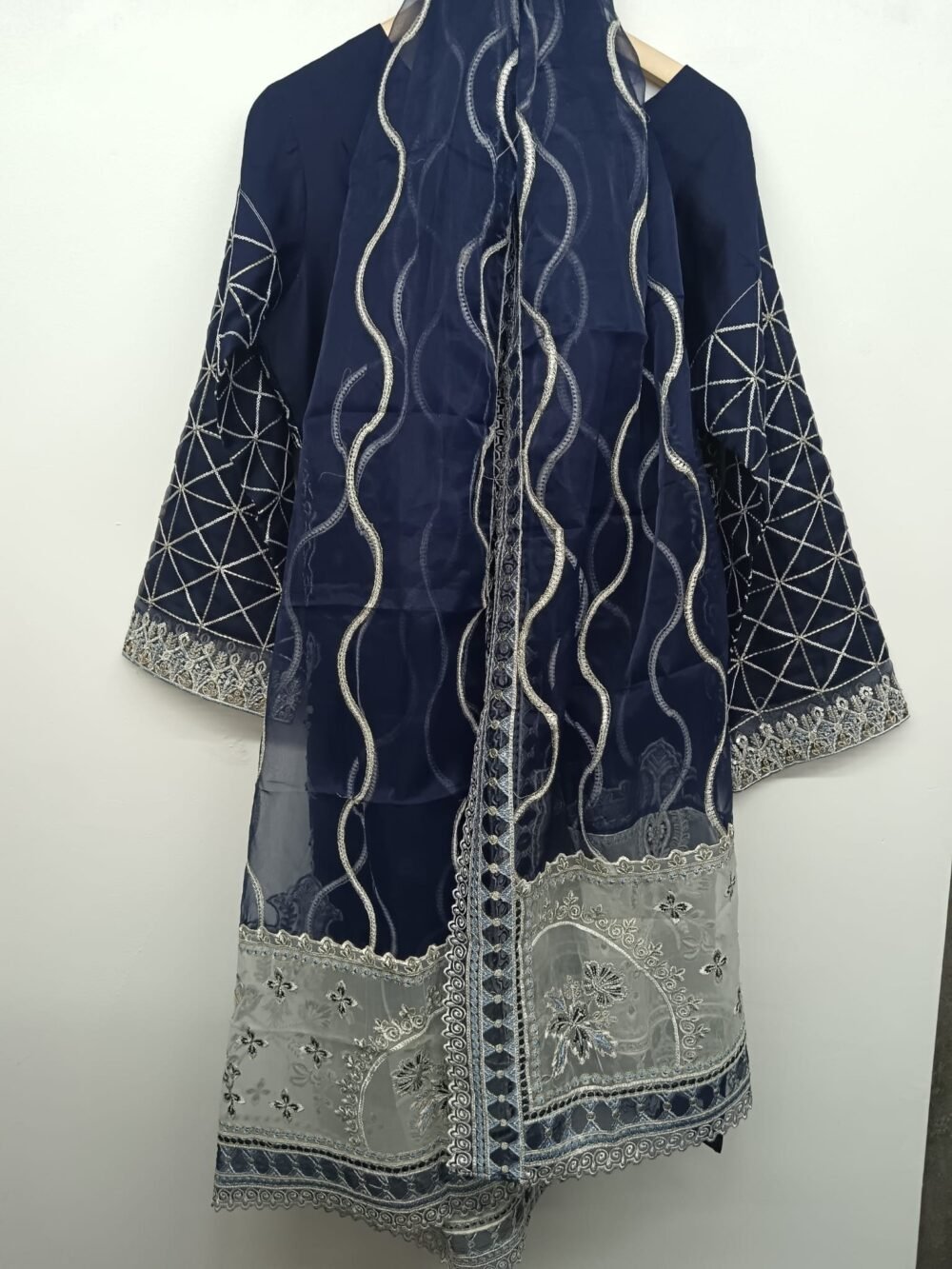 New party wear Gharara set by Motis fashion stitched by chicaas (PW16) - Image 8