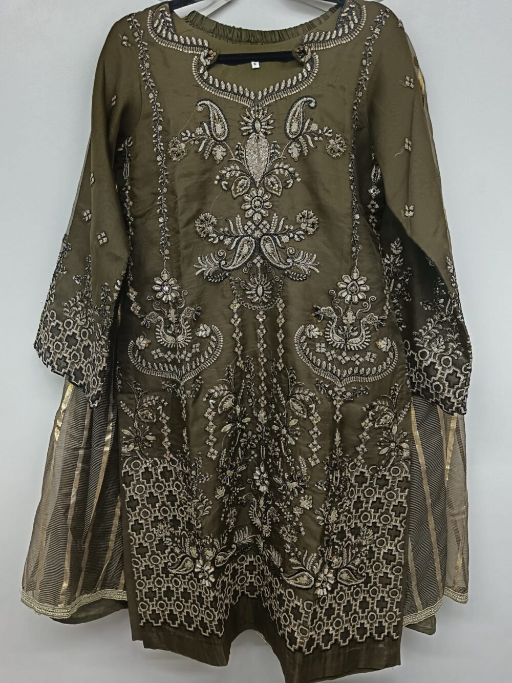 New party wear Lehnga set  by Motis fashion stitched by chicaas (PW17) - Image 4