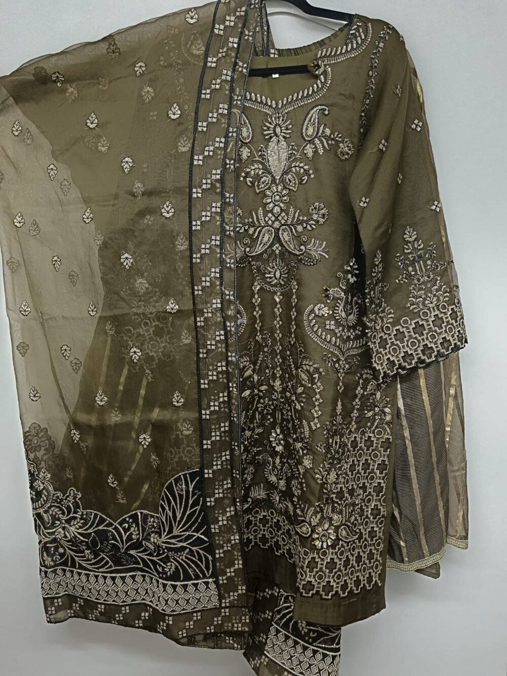 New party wear Lehnga set  by Motis fashion stitched by chicaas (PW17) - Image 3