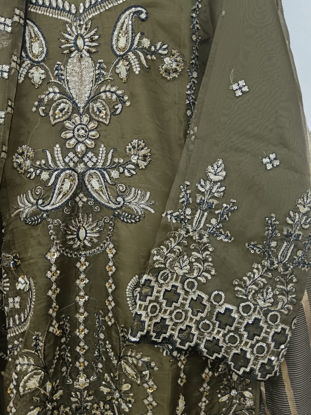New party wear Lehnga set  by Motis fashion stitched by chicaas (PW17) - Image 5