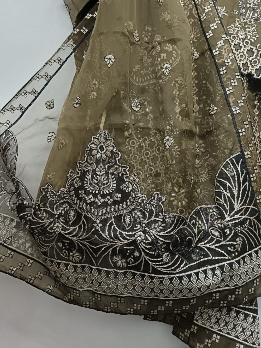 New party wear Lehnga set  by Motis fashion stitched by chicaas (PW17) - Image 6