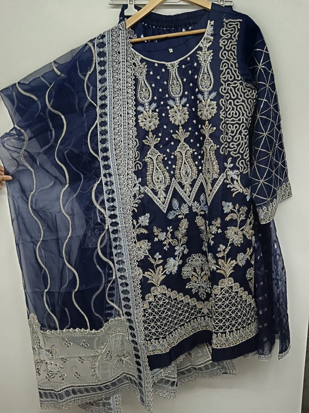 New party wear Gharara set by Motis fashion stitched by chicaas (PW16) - Image 4