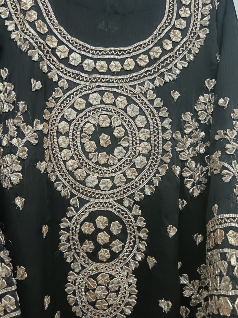 New party wear hand made gota work stitched by chicaas (PW17) - Image 3
