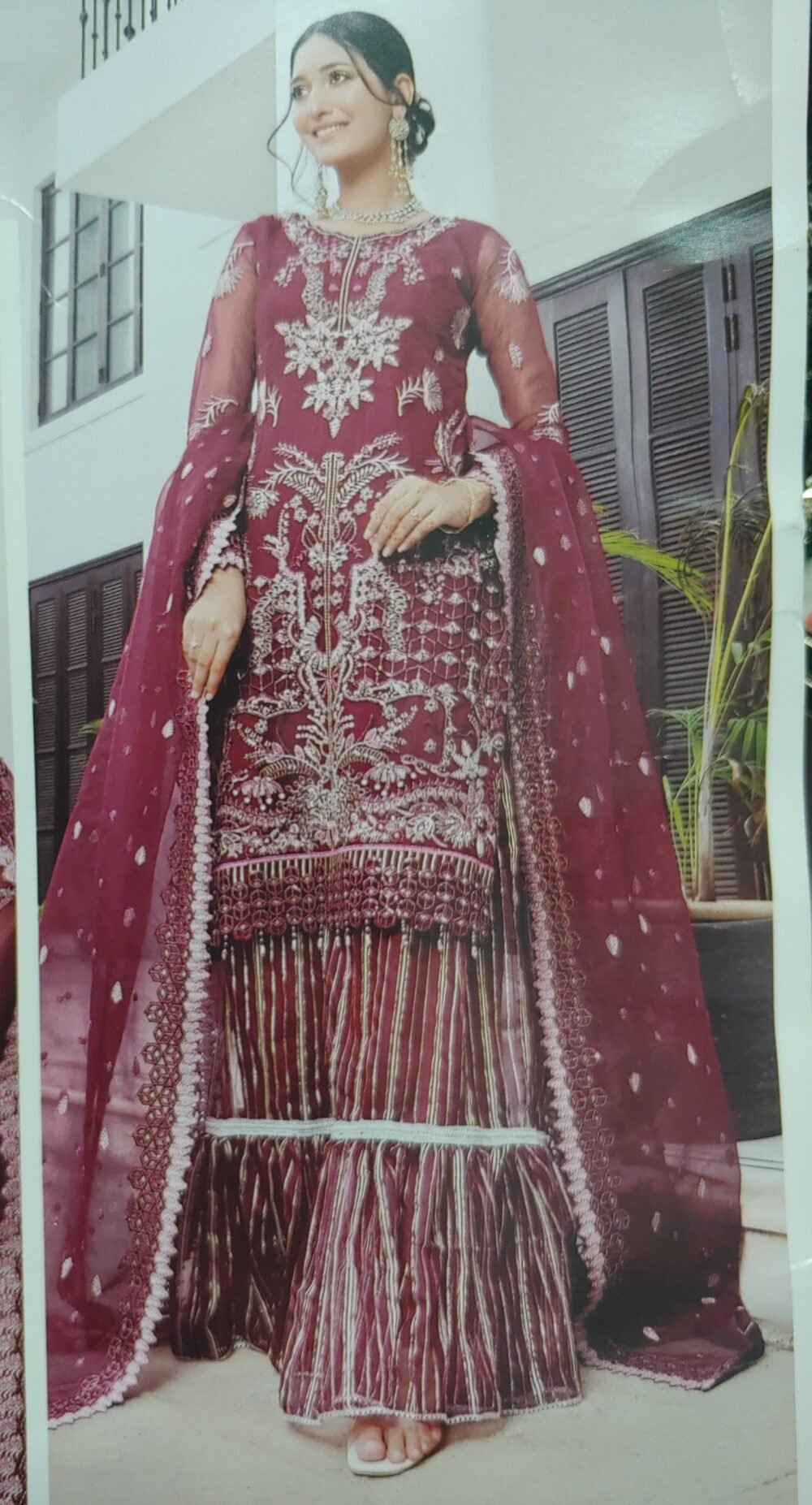 New party wear by Motis fashion stitched by chicaas (PW15) - Image 3